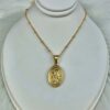 St. Joseph Oval Religious Pendant Necklace