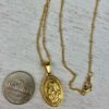 St. Joseph Oval Religious Pendant Necklace