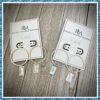 Rectangular Mother of Pearl Charm Earrings