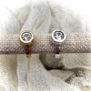 Rings Category - Hammered Crystal Rings