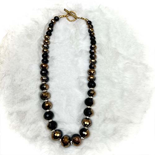 Black and Gold necklace