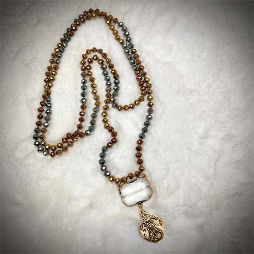 Heart of Mary Necklace