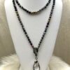 Stunning Multi-Color Faceted Glass 8mm Beaded Long Necklace - Image 2