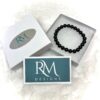 Black Onyx Stretch Bracelet - Image 2