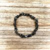 Hematite Chip Stretch Bracelet