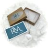 Selenite Heart Charm Necklace - Image 3