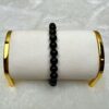 Gold Sheen Obsidian Bracelet