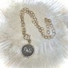 Vintage Ancient Greek 39mm Coin Reversible Pendant