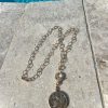 Vintage Ancient Greek 39mm Coin Reversible Pendant - Image 8