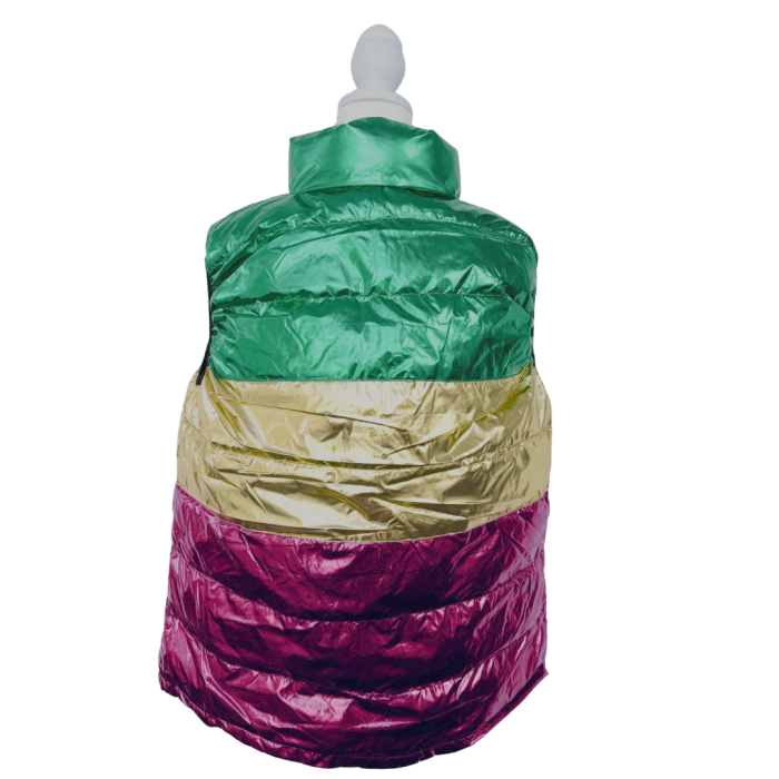 Mardi Gras Puffer Vest - Image 3